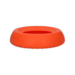 Ciotola in silicone per cani con bordo antispruzzo, 300 ml, arancione – Excellent Pets No-Spill Bowl - immagine 3