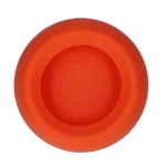 Ciotola per Cani in Silicone per Cibo e Acqua con Bordo Antisversamento, 800 ml Arancione – Excellent Pets No-Spill Bowl - immagine 2