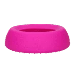Ciotola per cibo e acqua in silicone per cani con bordo contenitivo, 800 ml, rosa – Excellent Pets No-Spill Bowl - immagine 3