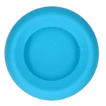 Ciotola per Cani in Silicone per Cibo e Acqua con Bordo Antisversamento, 300 ml Blu – Excellent Pets No-Spill Bowl - immagine 2