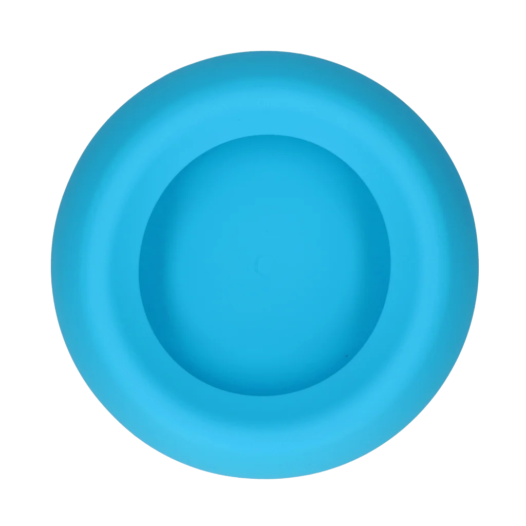 Ciotola per Cani in Silicone per Cibo e Acqua con Bordo Antisversamento, 800 ml Blu – Excellent Pets No-Spill Bowl - immagine 2