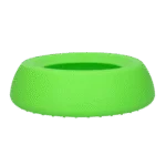 Ciotola in silicone per cani, per cibo e acqua, con bordo antispruzzo, 800 ml, verde – Excellent Pets No-Spill Bowl - immagine 2