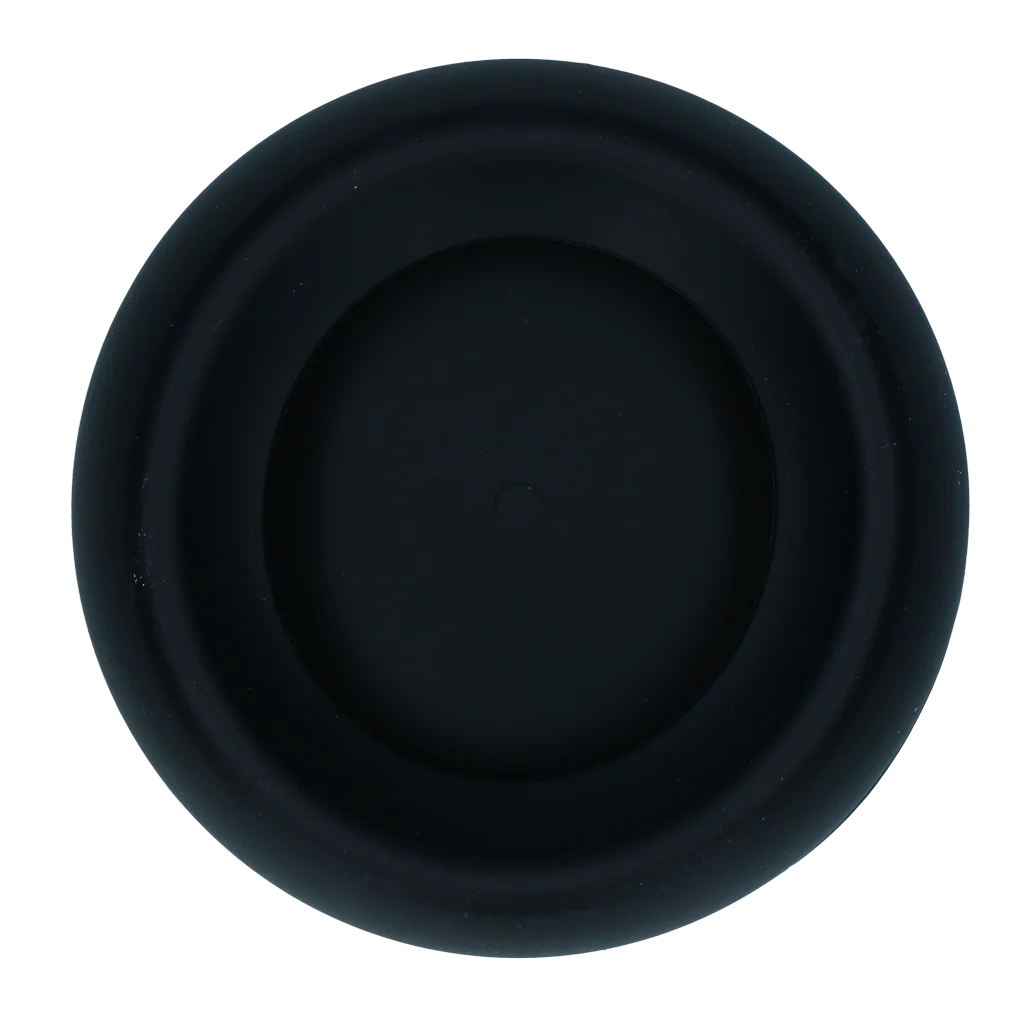 Ciotola in silicone per cani, per cibo e acqua, con bordo antispruzzo, 300 ml, antracite – Excellent Pets No-Spill Bowl - immagine 2