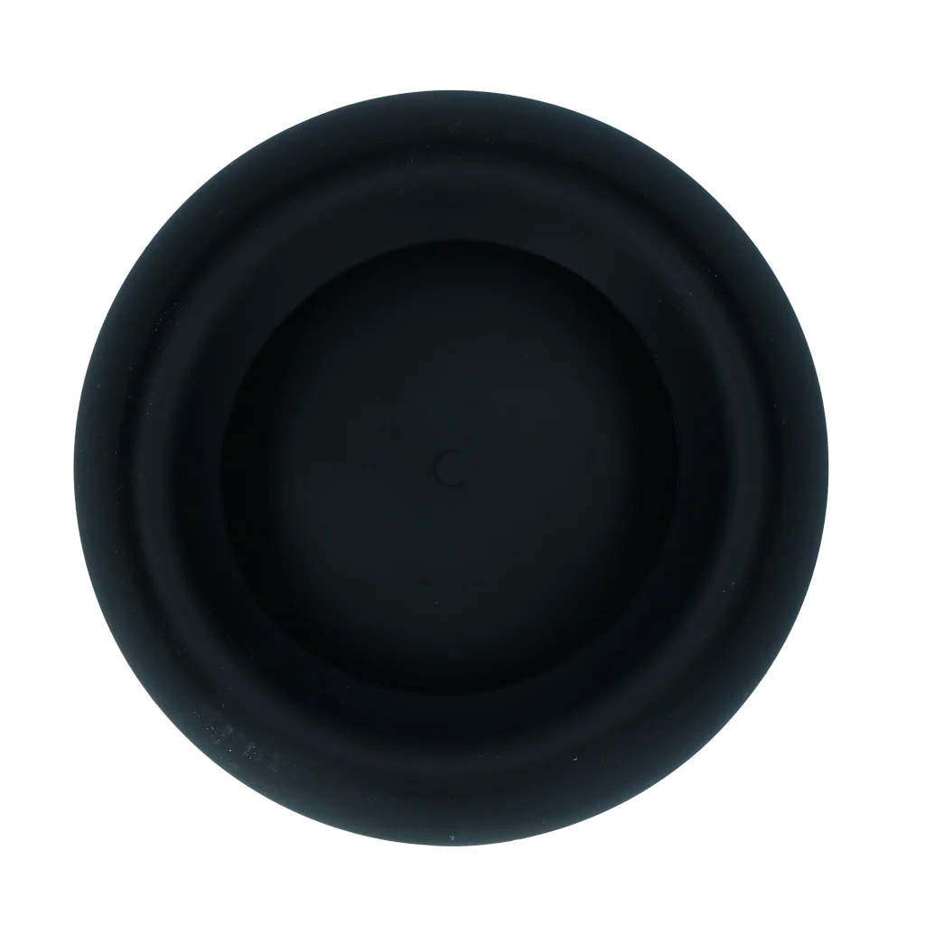 Ciotola per cani in silicone per cibo e acqua, con bordo antisversamento, 800 ml, antracite – Excellent Pets No-Spill Bowl - immagine 2