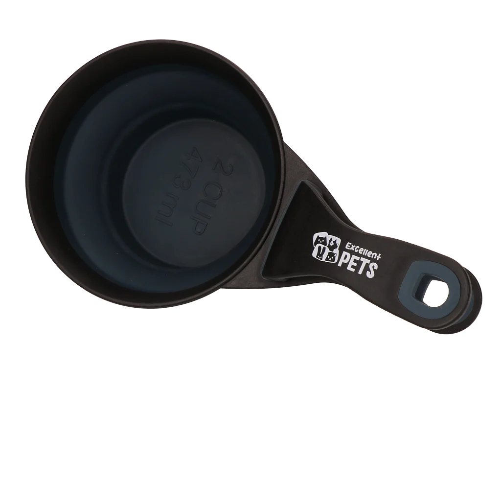Misurino per mangime con clip di chiusura, 2 cup – Excellent Pets Clip Scoop - immagine 3