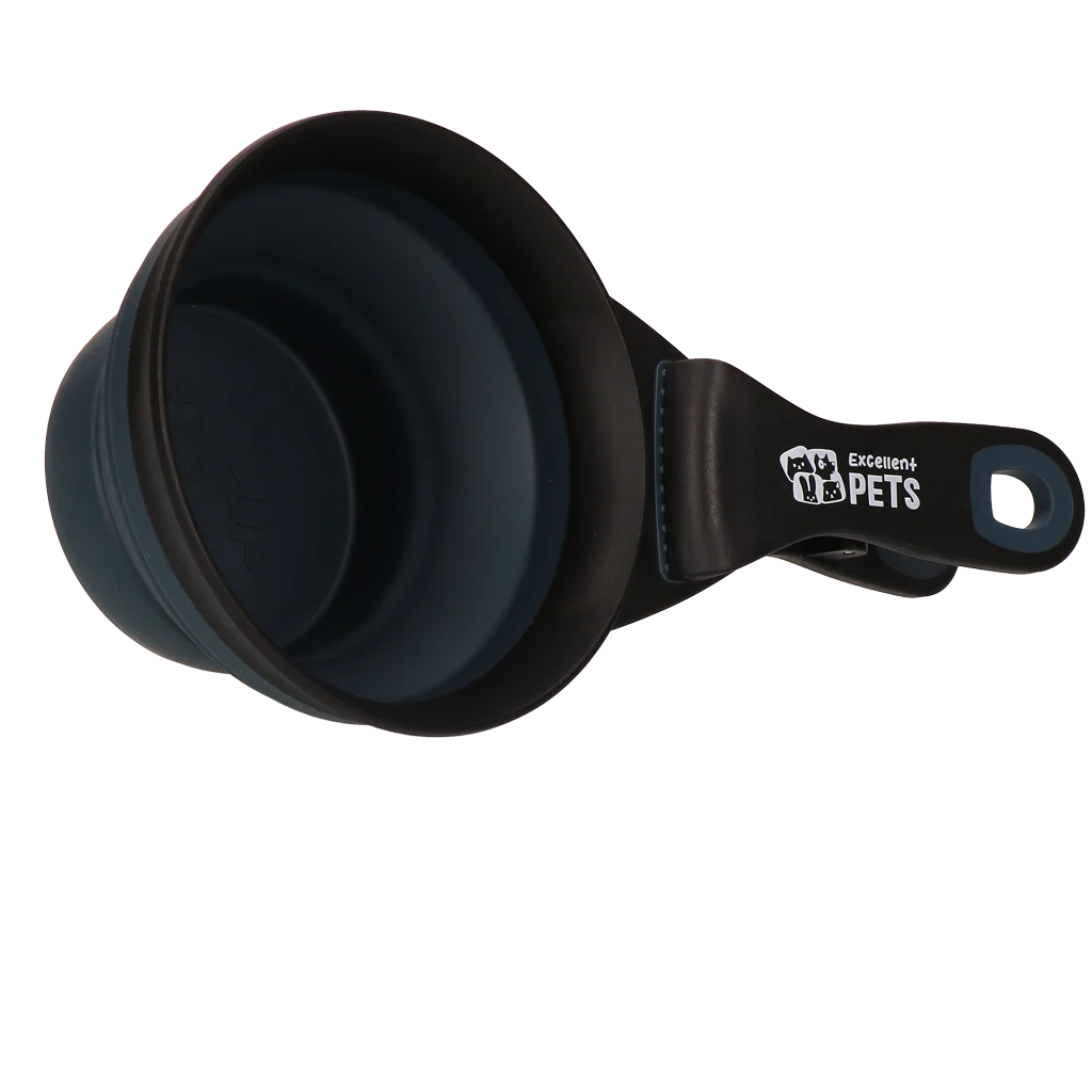 Misurino per mangime con clip di chiusura, 2 cup – Excellent Pets Clip Scoop - immagine 4