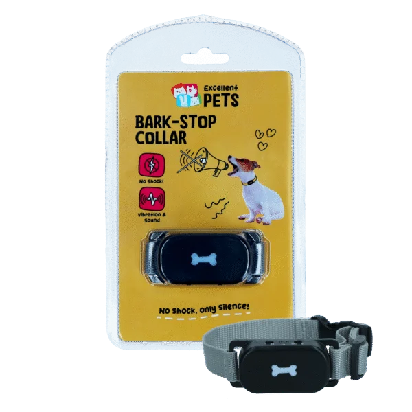 Collare antiabbaio con suono e vibrazione – Excellent Pets Bark-Stop Collar
