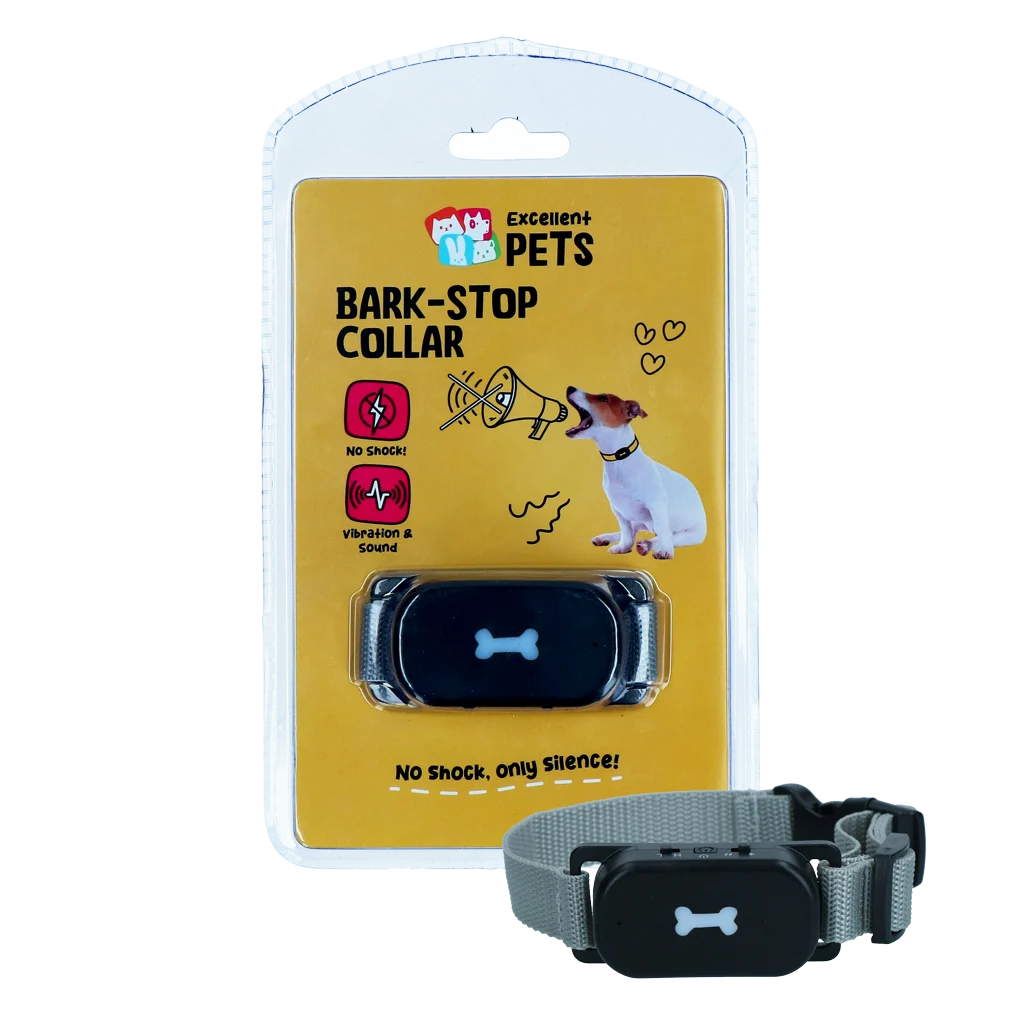 Collare antiabbaio con suono e vibrazione – Excellent Pets Bark-Stop Collar - immagine 1