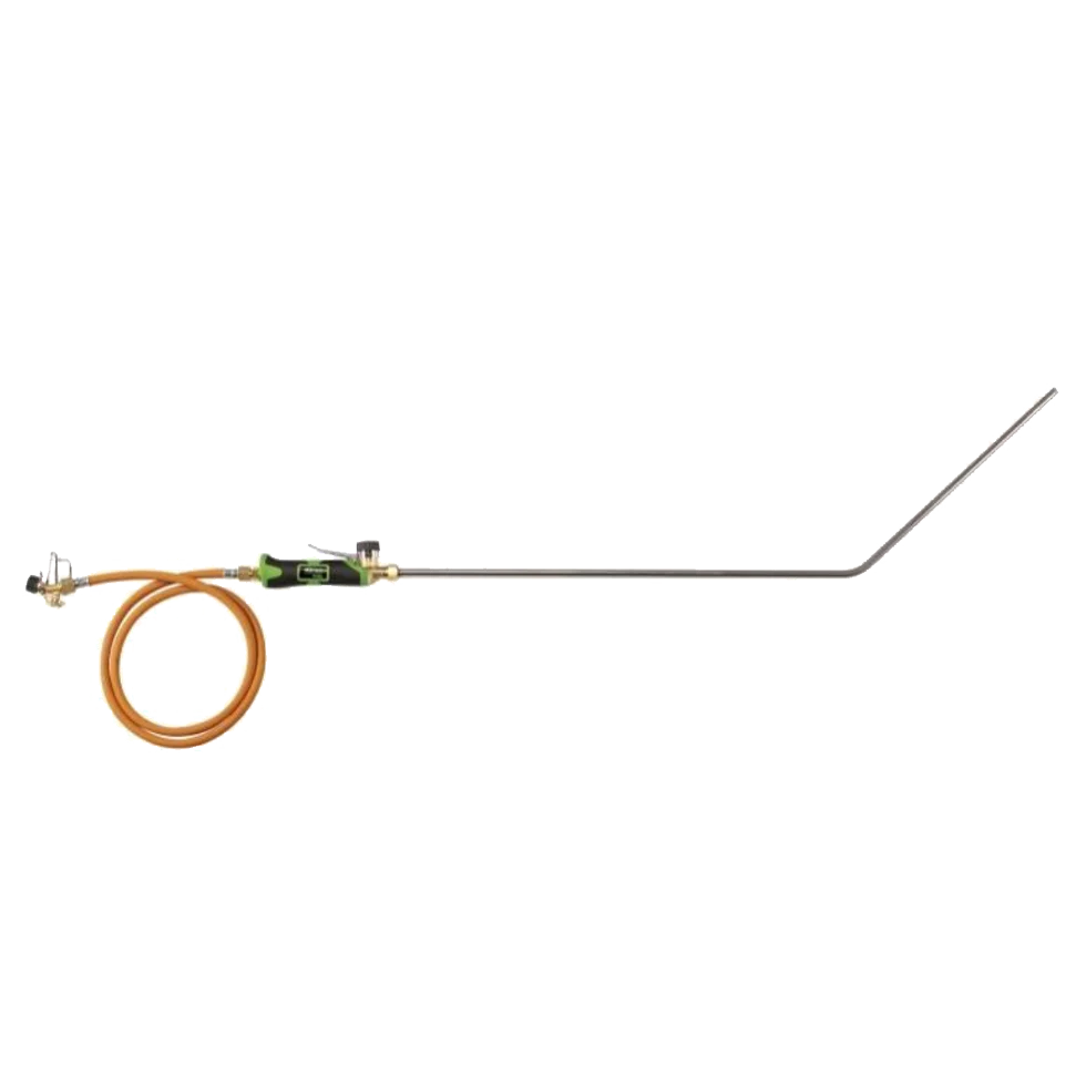Bruciatore per peli della mammella con lancia curva da 100 cm – Express Terra Curved Set - immagine 1