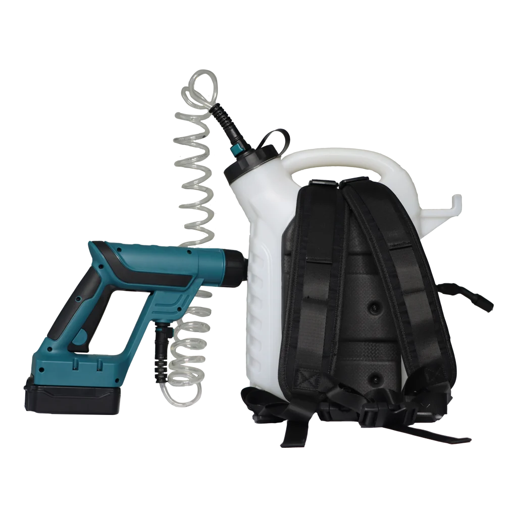 Irroratrice a zaino a batteria con lancia da 80 cm, 6 l – FlowZone Lil'Squirt - immagine 3