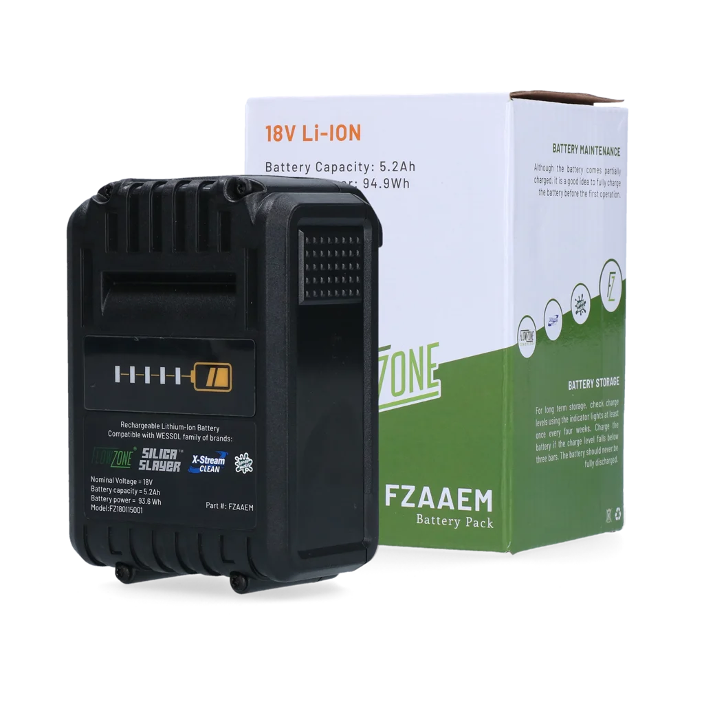 Batteria per irroratrice a spalla e irroratrice carrellata, 18 V e 5,2 Ah – FlowZone Concrete - immagine 1