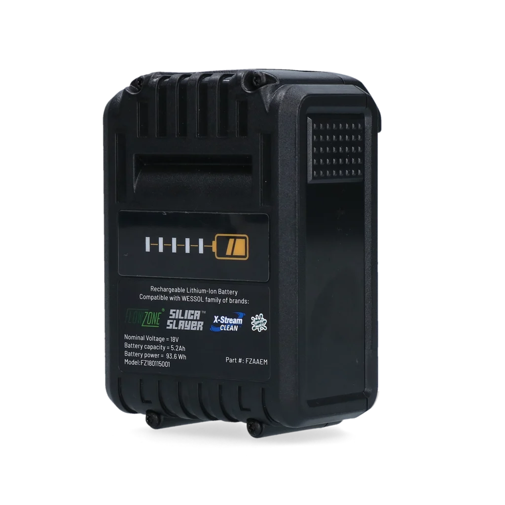 Batteria per irroratrice a spalla e irroratrice carrellata, 18 V e 5,2 Ah – FlowZone Concrete - immagine 2