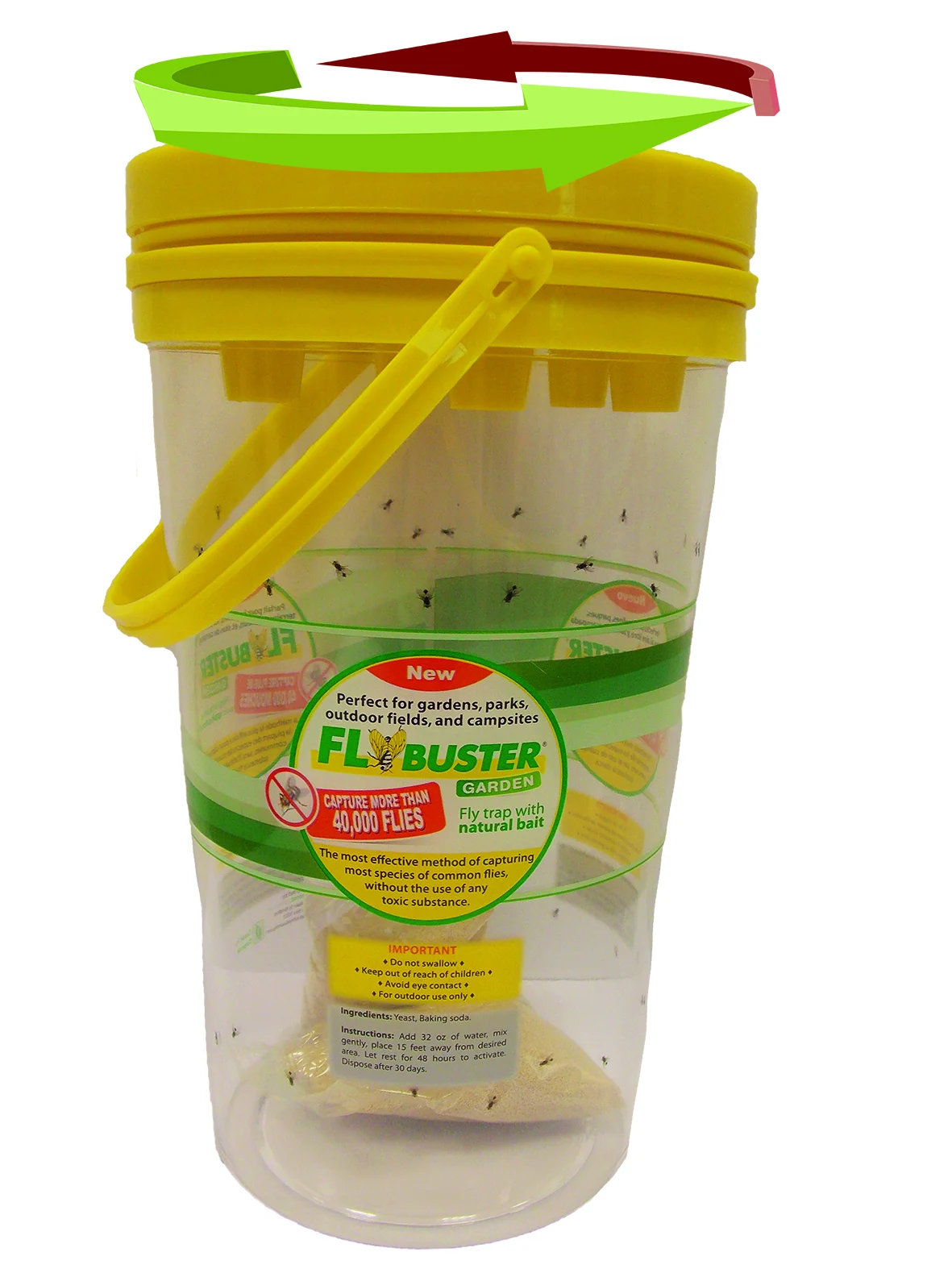 Trappola per mosche da esterno con 40 g di esca – Flybuster Garden Trap - immagine 6