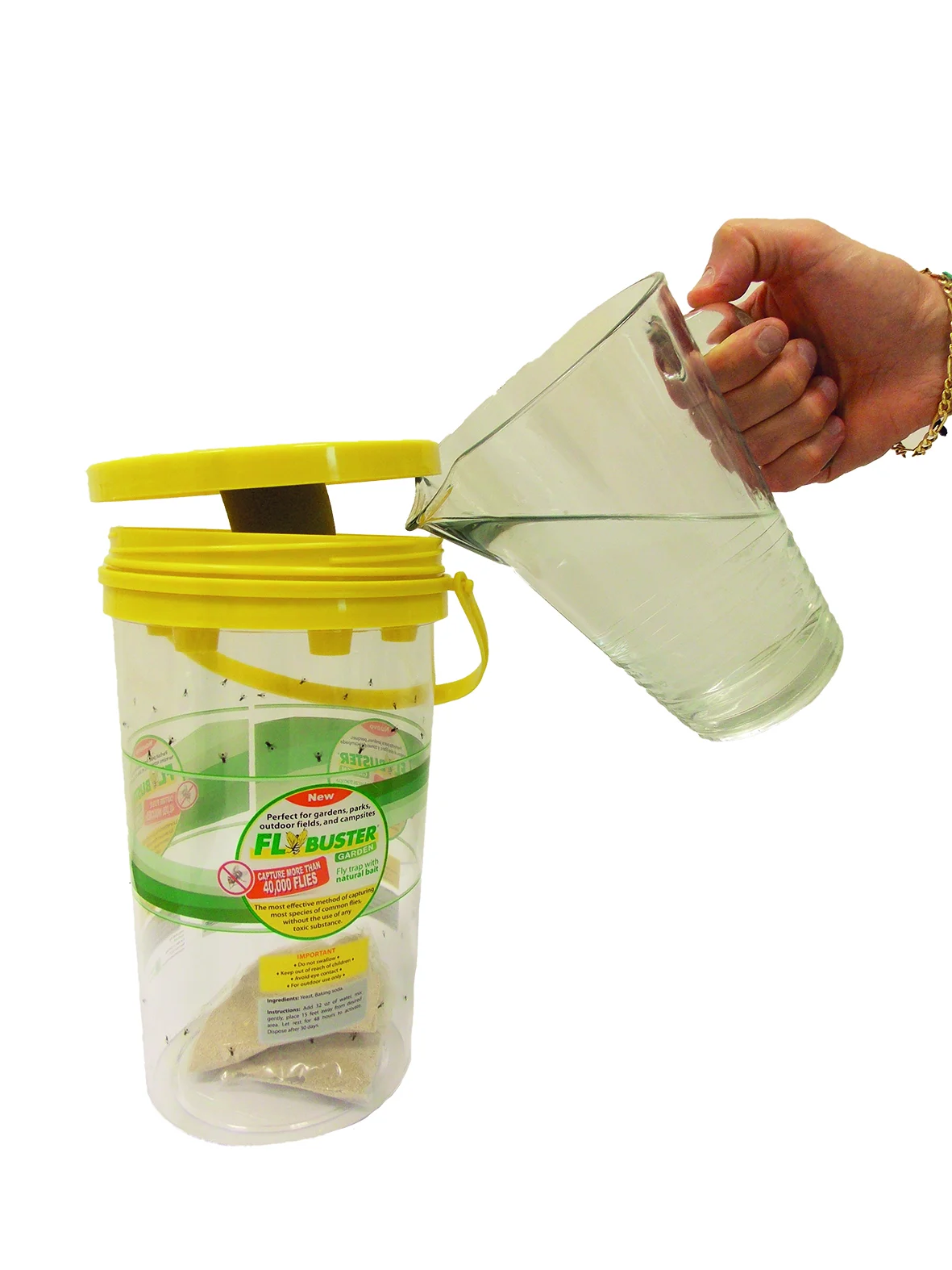 Trappola per mosche da esterno con 40 g di esca – Flybuster Garden Trap - immagine 3