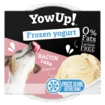 Snack allo yogurt da congelare per cani e gatti, Bacon Cake, 110 g – YowUp! Frozen Yoghurt Bacon Cake