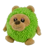Peluche per cani a forma di orso con squeaker, 14 cm – Fuzzle - immagine 2