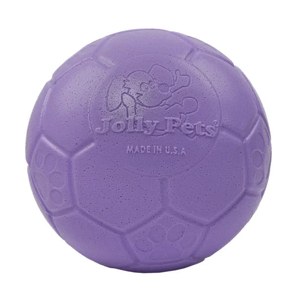 Palla da riporto per cani, lilla, 20 cm – Jolly Pets Jolly Soccer Ball