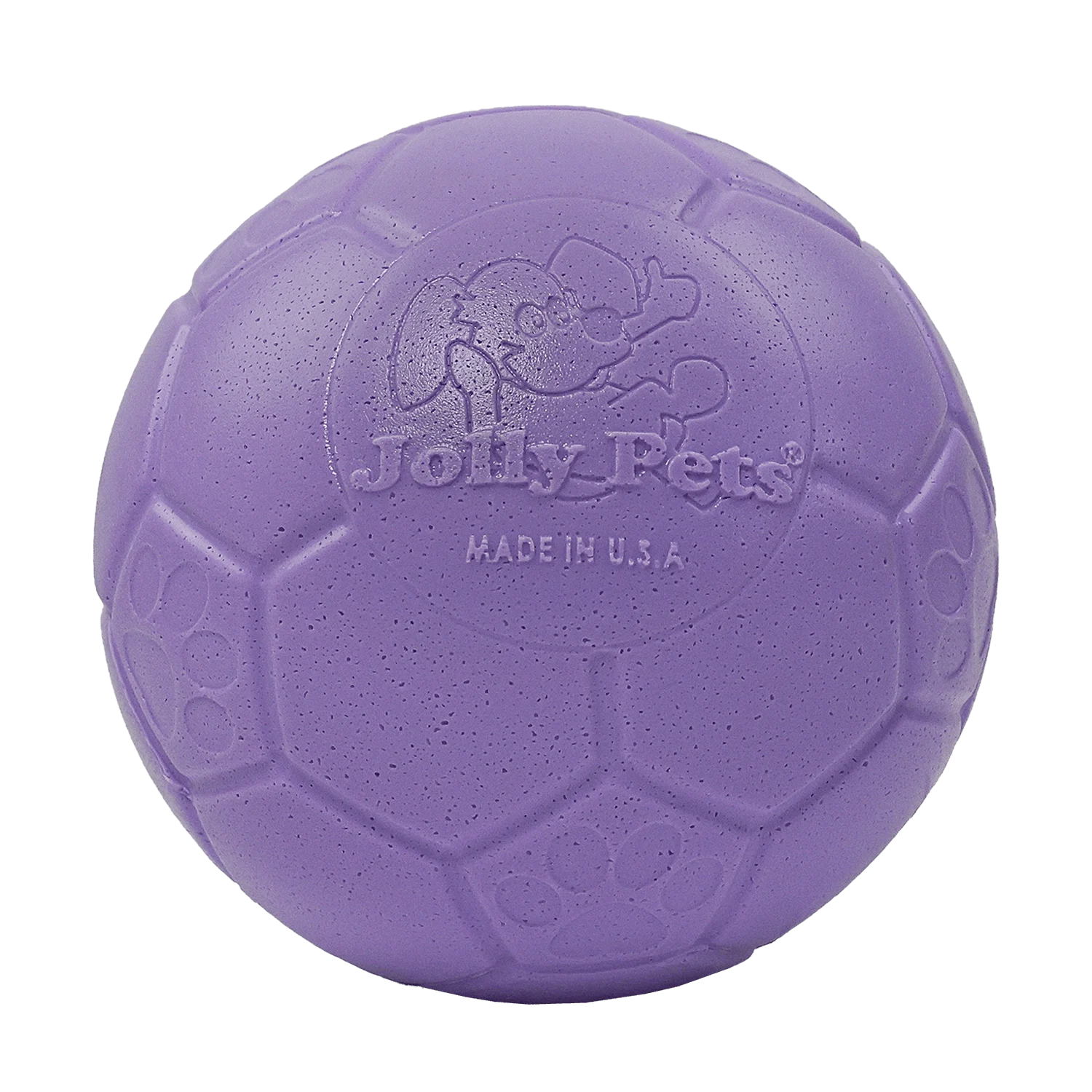 FjTzE3o-1.png Palla da riporto per cani, lilla, 20 cm – Jolly Pets Jolly Soccer Ball - immagine 1
