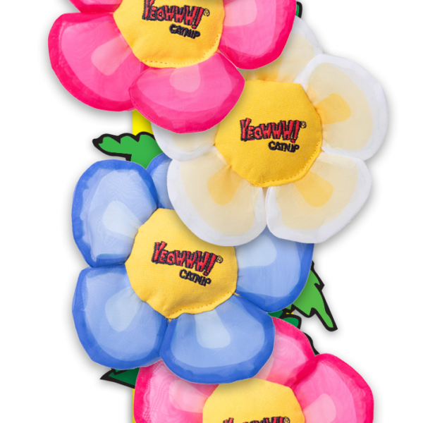 Striscia espositiva con 12 fiori gioco – Yeowww! Daisy’s Flower Tops