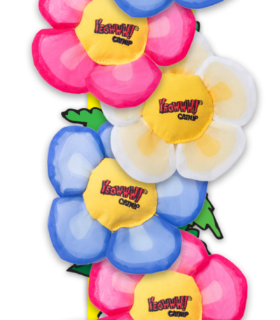 Striscia espositiva con 12 fiori gioco – Yeowww! Daisy’s Flower Tops
