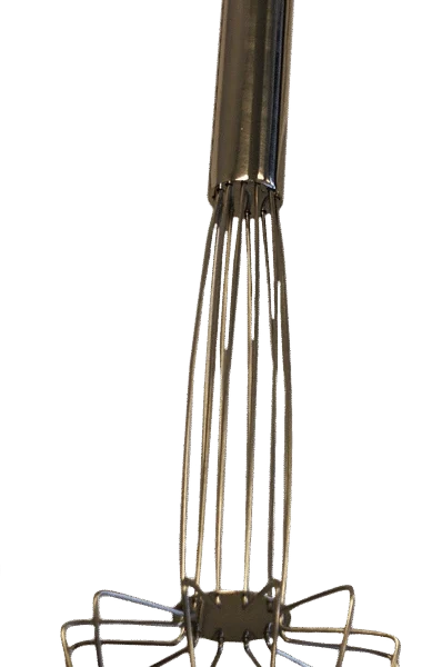 Frusta in acciaio inox per polveri