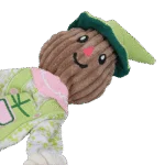 Gioco da tira e molla Scarecrow con corpo frusciante e corda – Garden Paws Scarecrow Indy Fields M - immagine 4