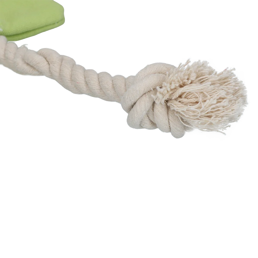 Gioco da tira e molla Scarecrow con corpo frusciante e corda – Garden Paws Scarecrow Indy Fields M - immagine 5