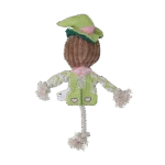 Gioco da tirare a forma di spaventapasseri con corpo frusciante e corda – Garden Paws Scarecrow Indy Fields S - immagine 3