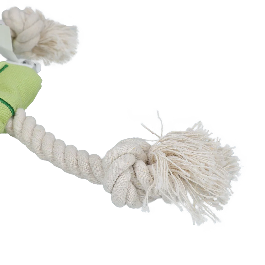 Gioco da tirare a forma di spaventapasseri con corpo frusciante e corda – Garden Paws Scarecrow Indy Fields S - immagine 5