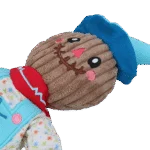 Gioco da tirare a forma di spaventapasseri con corpo frusciante e corda – Garden Paws Scarecrow Calvin Crow M - immagine 4