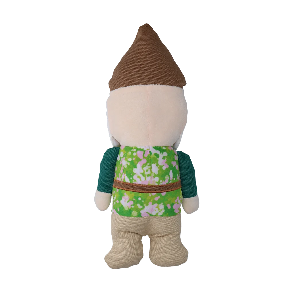 Peluche per cani Gnomo da giardino con squeaker M – Garden Paws Garden Gnome Smirking Steve M - immagine 3