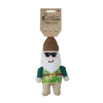 Peluche per cani Gnomo da giardino con squeaker S – Garden Paws Garden Gnome Smirking Steve S