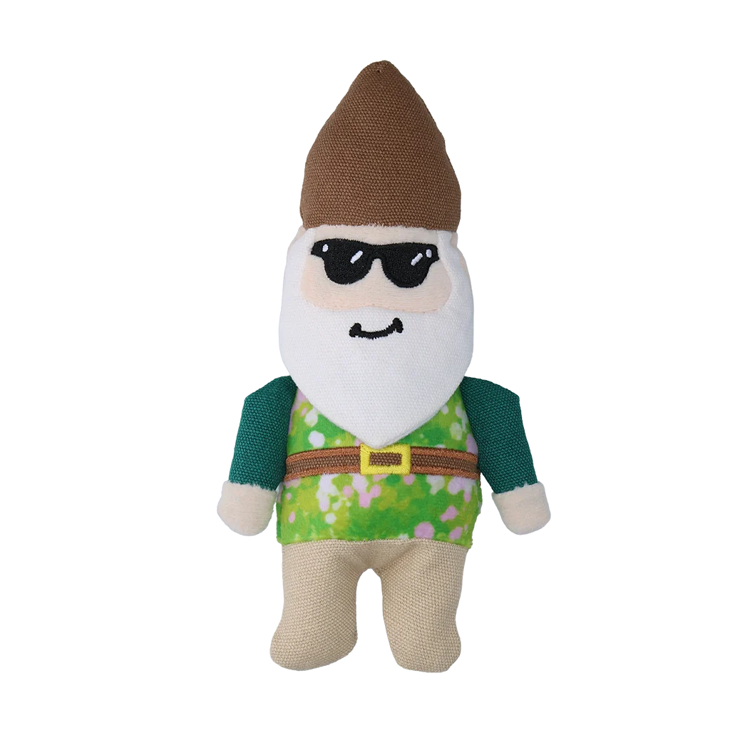 Peluche per cani Gnomo da giardino con squeaker S – Garden Paws Garden Gnome Smirking Steve S - immagine 2