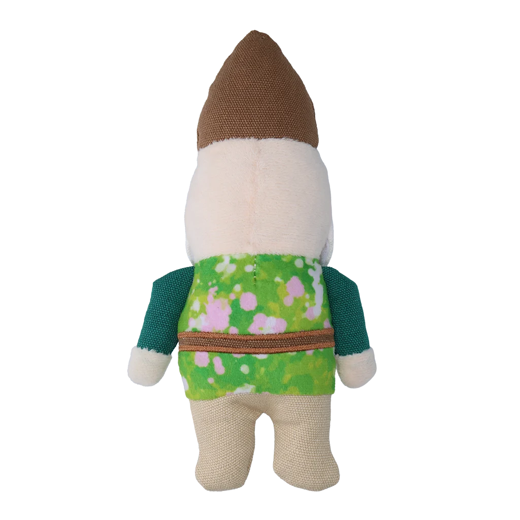 Peluche per cani Gnomo da giardino con squeaker S – Garden Paws Garden Gnome Smirking Steve S - immagine 3