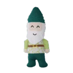 Peluche per cani gnomo da giardino con squeaker M – Garden Paws Garden Gnome Gentle George M - immagine 2