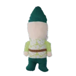 Peluche per cani gnomo da giardino con squeaker M – Garden Paws Garden Gnome Gentle George M - immagine 3
