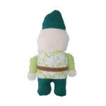 Peluche per cani a forma di gnomo da giardino con squeaker S – Garden Paws Garden Gnome Gentle George S - immagine 2