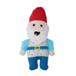 Peluche per cani gnomo da giardino con squeaker S – Garden Paws Garden Gnome Happy Henry S - immagine 2