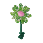 Peluche per cani a forma di fiore con corda S – Garden Paws Flower Summer Shrubs S - immagine 2