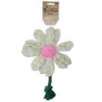 Peluche per cani a forma di fiore con corda, M – Garden Paws Flower Spring Sakura