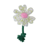 Peluche per cani a forma di fiore con corda, S – Garden Paws Flower Spring Sakura - immagine 2
