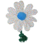 Peluche per cani a forma di fiore con corda, M – Garden Paws Flower Sky Flowers - immagine 2