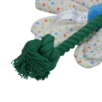 Peluche per cani a forma di fiore con corda, M – Garden Paws Flower Sky Flowers - immagine 4