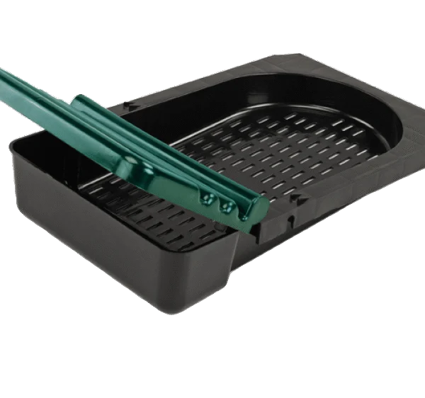 Vassoio di raccolta per nido con coperchio, 26 x 52 x 10,5 cm – Gaun