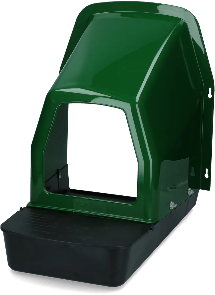 Nido in plastica per galline con cassetto raccogli uova, 37 x 42 x 46 cm – Gaun - immagine 1