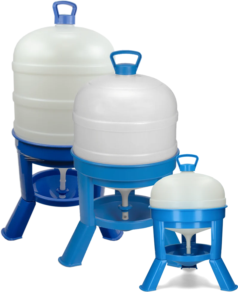 Torre abbeveratoio per polli su zampe 40 l – Gaun - immagine 2