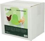 Torre abbeveratoio per galline in plastica trasparente verde lime 1,5 l – Gaun - immagine 3
