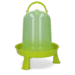 Abbeveratoio a torre per pollame con piedini, verde lime 3 l – Gaun