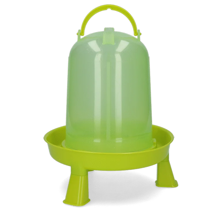 Abbeveratoio a torre per pollame con piedini, verde lime 3 l – Gaun