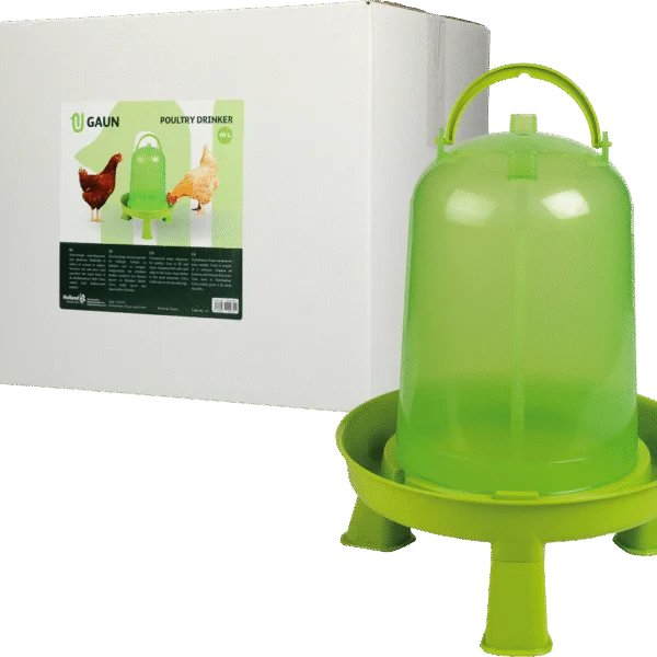 Abbeveratoio per pollame con piedini, verde lime 10 l – Gaun